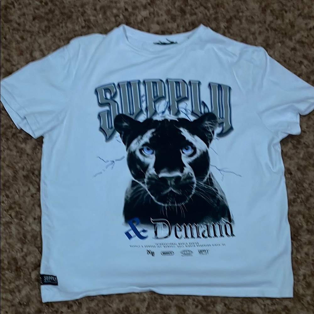White Panther Graphic Tee